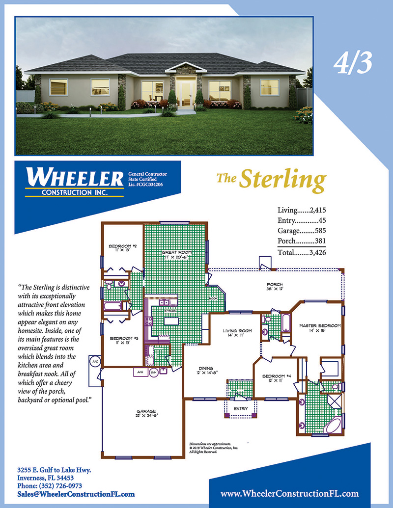 Sterling floorplan